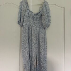 Abercrombie Blue Floral Women's Dress